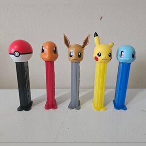 Pokémon Pez Dispenser Set Of 5